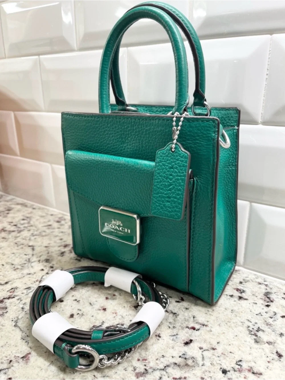 Coach Mini Pepper Crossbody Bag EUC - Picture 3 of 15